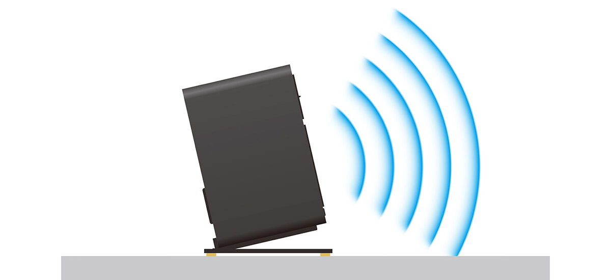 AT-ST3:スピーカーの音を空間に響かせるイメージ