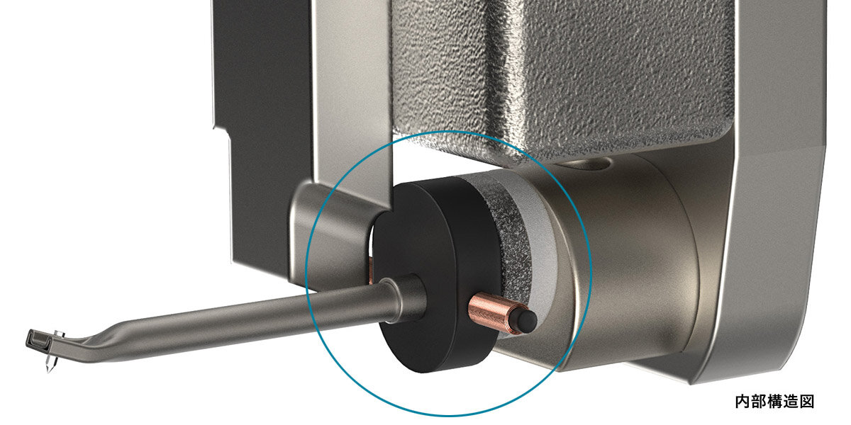 AT33xMONO/II:TRUE MONOカートリッジ構造イメージ