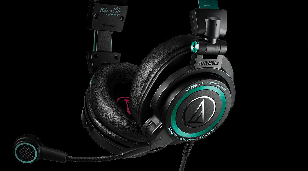 ATH-M50xSTS-USB MIKU:製品イメージ