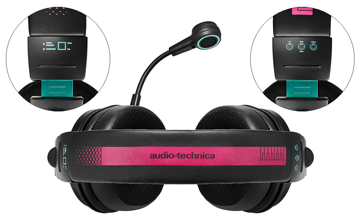 ATH-M50xSTS-USB:ミクをモチーフにしたアイコン