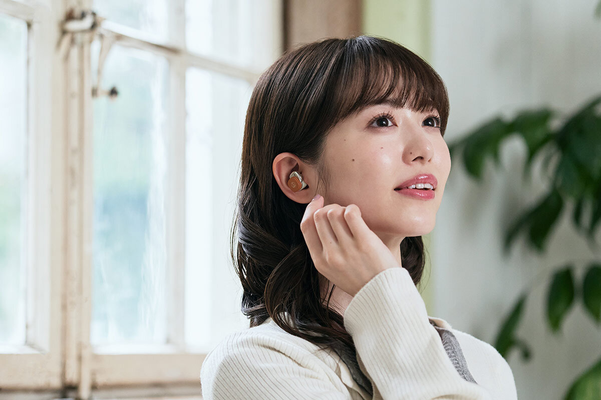 ATH-SQ1TW2NC:快適な装着感イメージ