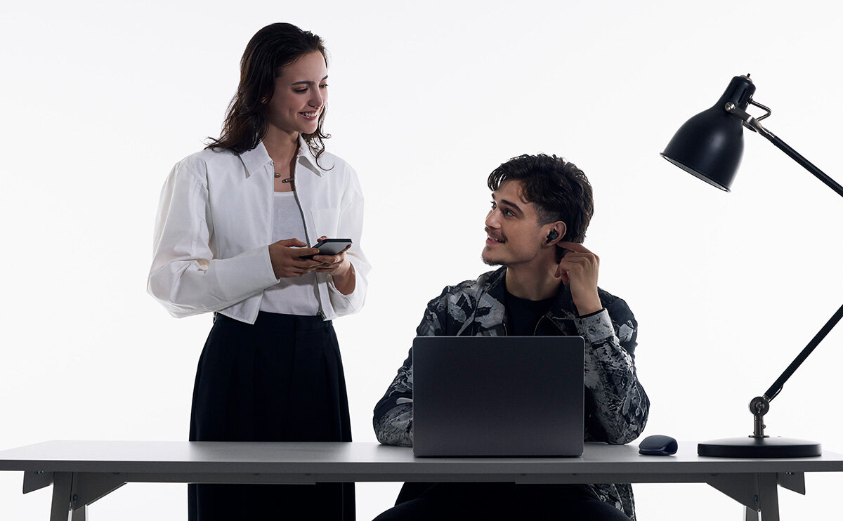 ATH-TWX9MK2:ヒアスルー機能イメージ