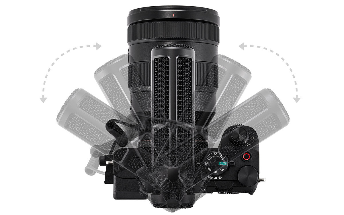 ATV-SG1LE:マイクの向きを30度ずつ変更可能