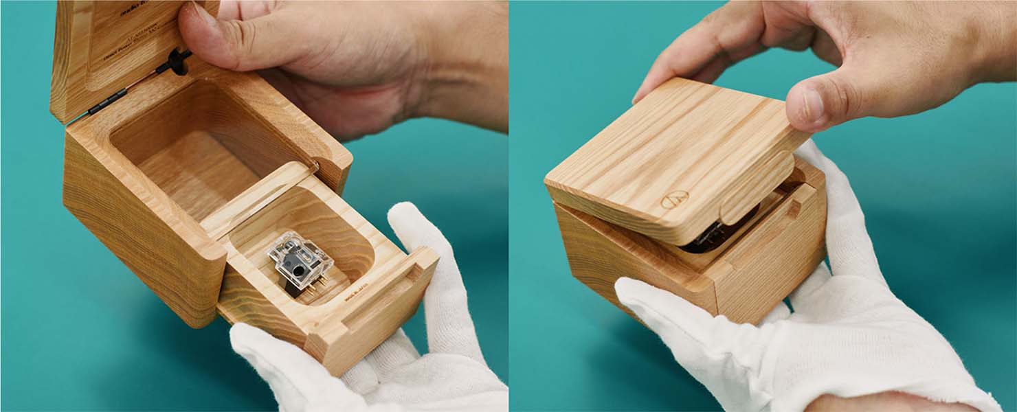 ART1000X。製品はひとつずつ手作業で専用の木箱に収納・梱包され、出荷される。