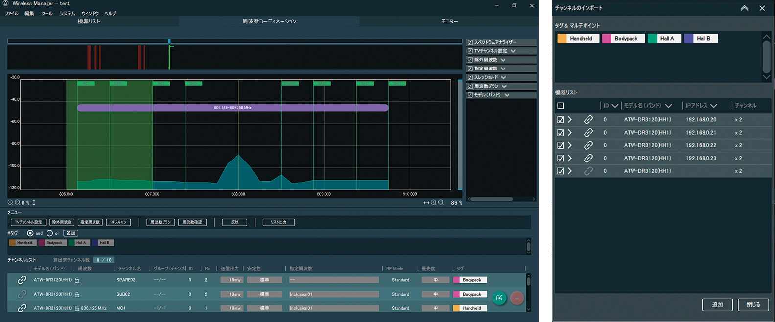 Frequency Coodinationイメージ