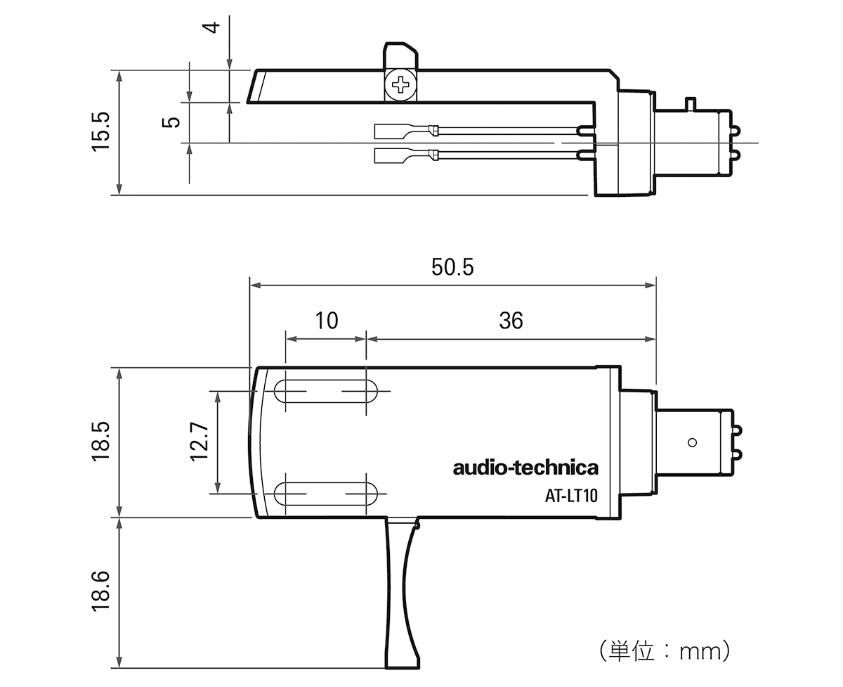 AT-LT10：外形寸法