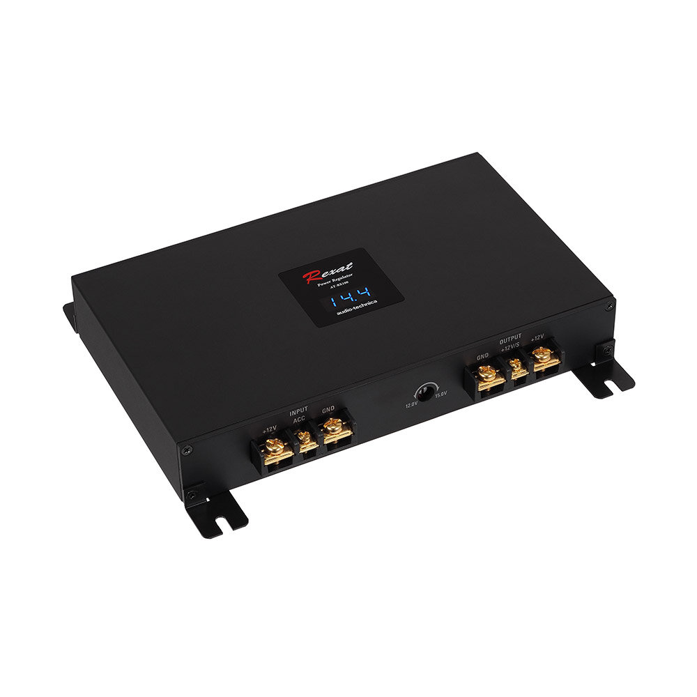限定品人気送料無料 オーディオテクニカ レグザット Rexat パワーアンプ用 パワーアシストボックス 電源強化で音質向上 AT-RX60 取り付けキット、配線