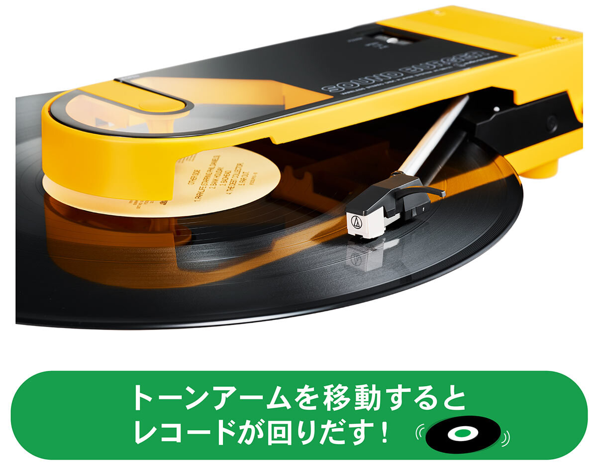 レコードプレーヤー〝サウンドバーガー〟AT-SB727：交換針 ATN3600LC(別売)