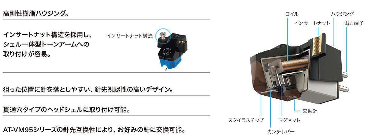 AT-VM95シリーズ:特長