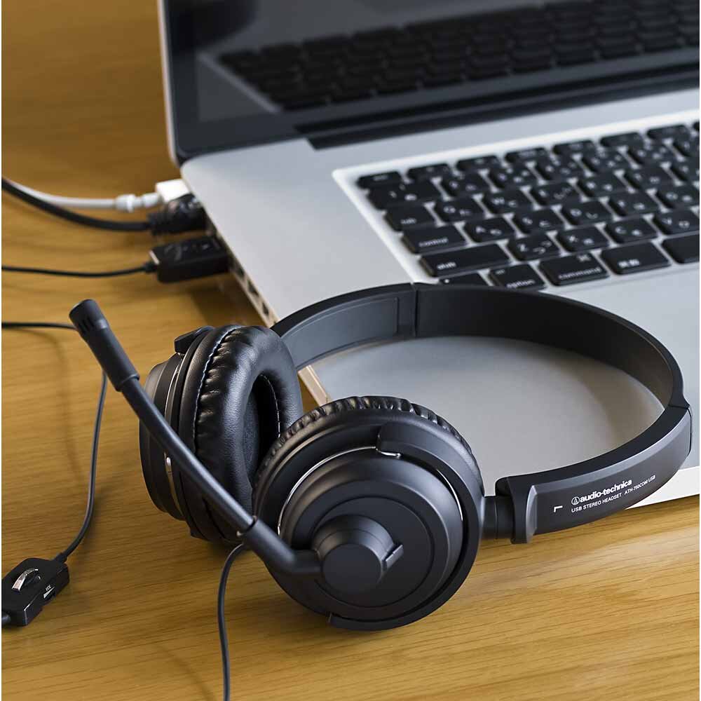 audio-technica usb ヘッドフォン 安い