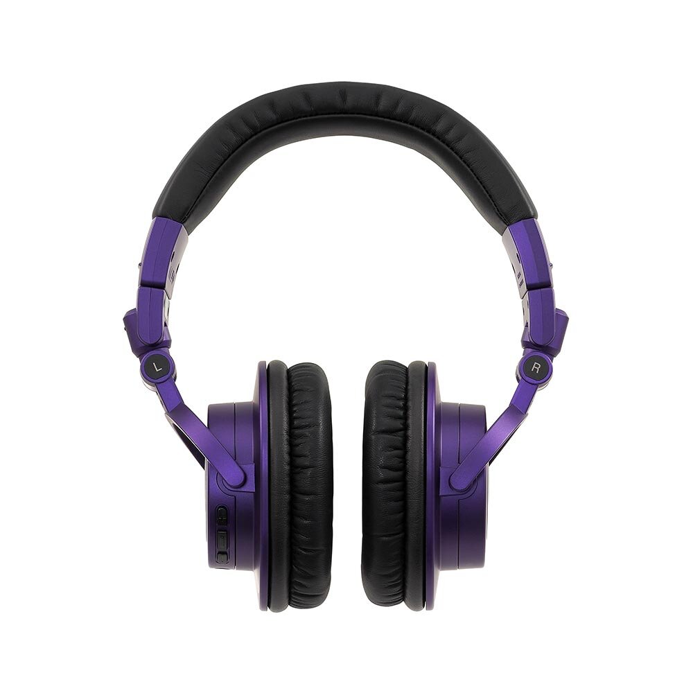 audio−technica Bluetoothヘッドホン 限定色 紫-