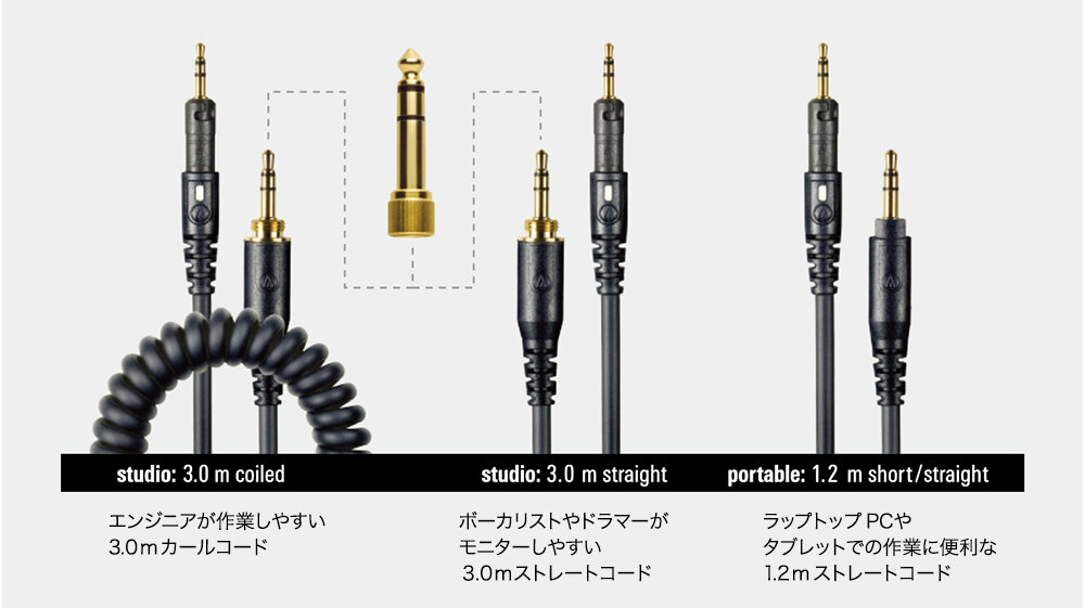 ATH-M60x｜ヘッドホン｜オーディオテクニカ