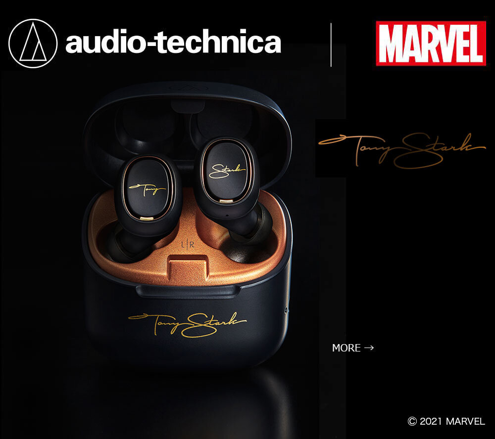 ATH-MVL2 TS MARVEL/Tony Starkモデルオーディオ機器