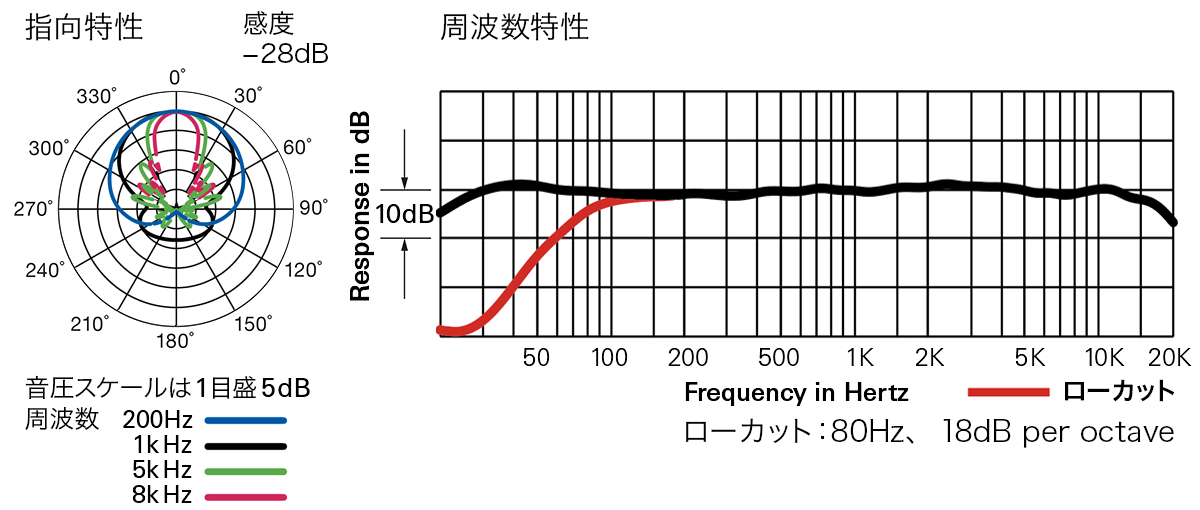 BP28：指向特性・周波数特性